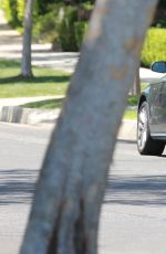 KATY PERRY in Short Skirt Out and About in Beverly Hills