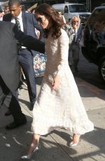KEIRA KNIGHTLEY Arrives at Daily Show with Jon Stewart in New York