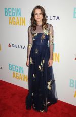 KEIRA KNIGHTLEY at Begin Again Premiere in New York 2506