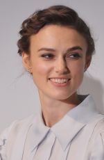 KEIRA KNIGHTLEY at Begin Again Press Conference in New York