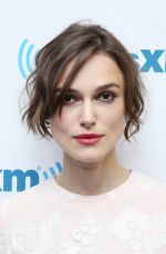 KEIRA KNIGHTLEY at SiriusXM Studios in New York