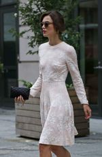 KEIRA KNIGHTLEY Leaves Crosby Hotel in New York