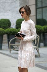 KEIRA KNIGHTLEY Leaves Crosby Hotel in New York