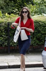 KEIRA KNIGHTLEY Out and About in London