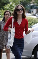 KEIRA KNIGHTLEY Out and About in London