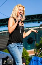 KELLIE PICKLER Performs at WYCD Downtown Hoedown 2014 in Detroit