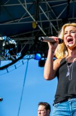 KELLIE PICKLER Performs at WYCD Downtown Hoedown 2014 in Detroit