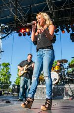 KELLIE PICKLER Performs at WYCD Downtown Hoedown 2014 in Detroit
