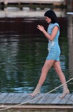 KENDALL and KYLIE JENNER at Pier of Don Coqui City Island Restaurant in New York