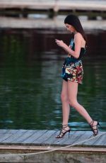 KENDALL and KYLIE JENNER at Pier of Don Coqui City Island Restaurant in New York