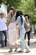 KENDALL and KYLIE JENNER Out and About in South Hampton