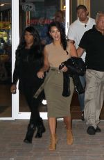 KIM KARDASHIAM Leaves Mattituck Cinema in New York