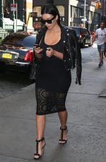 KIM KARDASHIAN Out and About in New York