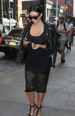 KIM KARDASHIAN Out and About in New York