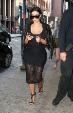 KIM KARDASHIAN Out and About in New York