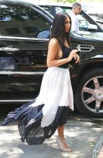 KIM KARDASHIAN Out and About in South Hampton