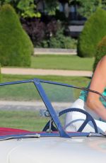 KIMBERLEY GARNER at the Grand Tour Race in Paris