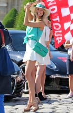 KIMBERLEY GARNER at the Grand Tour Race in Paris