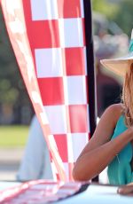 KIMBERLEY GARNER at the Grand Tour Race in Paris