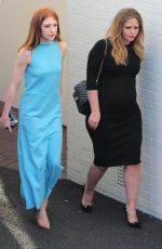 KIMBERLEY WALSH amd NICOLA ROBERTS Leaves Fountain Studios in London