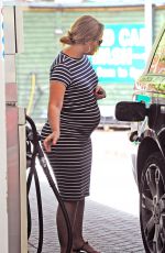 KIMBERLEY WALSH at a Gas Station in London