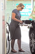 KIMBERLEY WALSH at a Gas Station in London