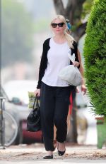 KIRSTEN DUNST Out and About in Toluca Lake
