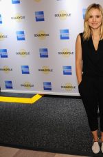 KRISTEN BELL at Amex Epic Everyday Getaway with Soulcycle in New York