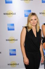 KRISTEN BELL at Amex Epic Everyday Getaway with Soulcycle in New York
