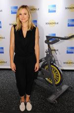 KRISTEN BELL at Amex Epic Everyday Getaway with Soulcycle in New York