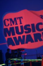 KRISTEN BELL at CMT Music Awards 2014 Rehearsals