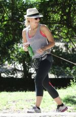 KRISTEN BELL Walks Her Dog Out in Los Feliz