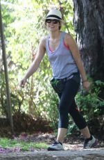 KRISTEN BELL Walks Her Dog Out in Los Feliz
