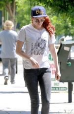KRISTEN STEWART Out and About in Los Angeles 1506