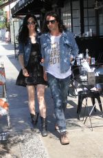 KRYSTEN RITTER and Friend Out and About in Hollywood