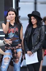 KYLIE and KENDALL JENNER at 2014 Muchmusic Video Awards Rehearsals in Toronto 