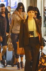 KYLIE and KENDALL JENNER at LAX Aisport 2006