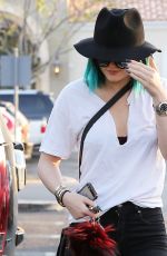 KYLIE JENNER in Jeans Out and About in Calabasas