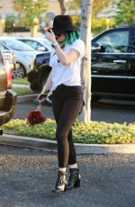 KYLIE JENNER in Jeans Out and About in Calabasas