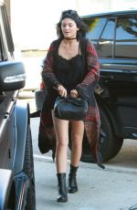 KYLIE JENNER Leaves Andy Lecompte Salon in West Hollywood