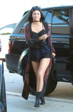 KYLIE JENNER Leaves Andy Lecompte Salon in West Hollywood