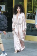 LADY GAGA Leaves Her Apartment in New York 1606