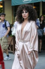 LADY GAGA Leaves Her Apartment in New York 1606