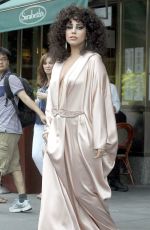 LADY GAGA Leaves Her Apartment in New York 1606