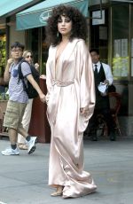 LADY GAGA Leaves Her Apartment in New York 1606