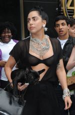 LADY GAGA Out and About in New York 1206