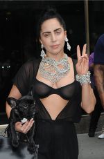 LADY GAGA Out and About in New York 1206