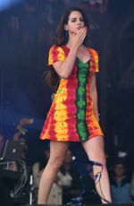 LANA DEL REY Performs at Glastonbury Festival