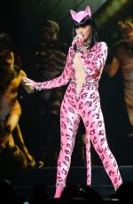 LATY PERRY Performs at The Prismatic World Tour in Raleigh in New York