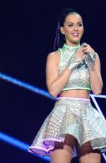 LATY PERRY Performs at The Prismatic World Tour in Raleigh in New York